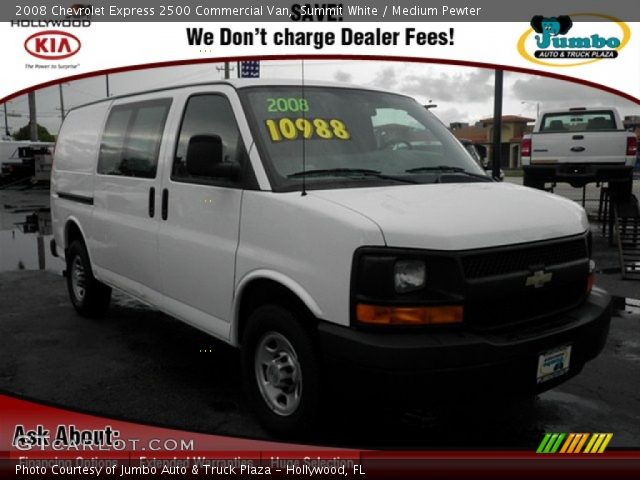 2008 Chevrolet Express 2500 Commercial Van in Summit White