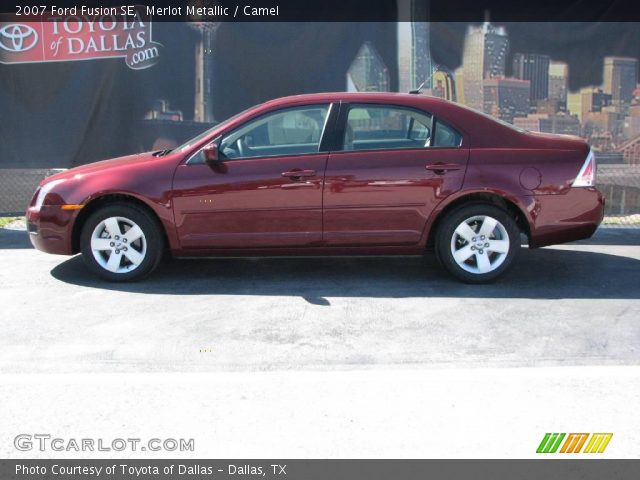2007 Ford Fusion SE in Merlot Metallic