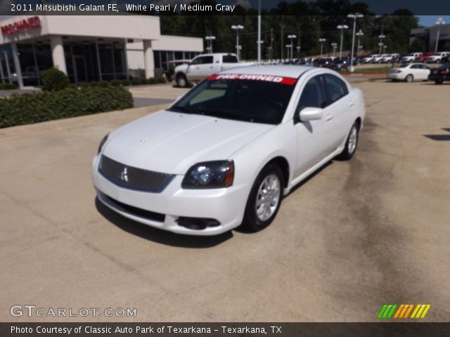 2011 Mitsubishi Galant FE in White Pearl