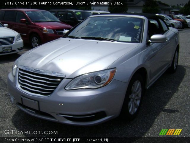 2012 Chrysler 200 Touring Convertible in Bright Silver Metallic