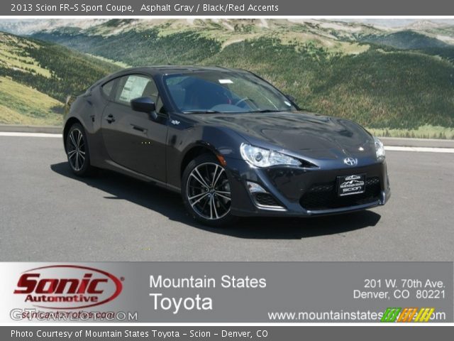 2013 Scion FR-S Sport Coupe in Asphalt Gray