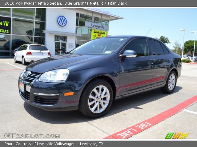 2010 Volkswagen Jetta S Sedan in Blue Graphite Metallic