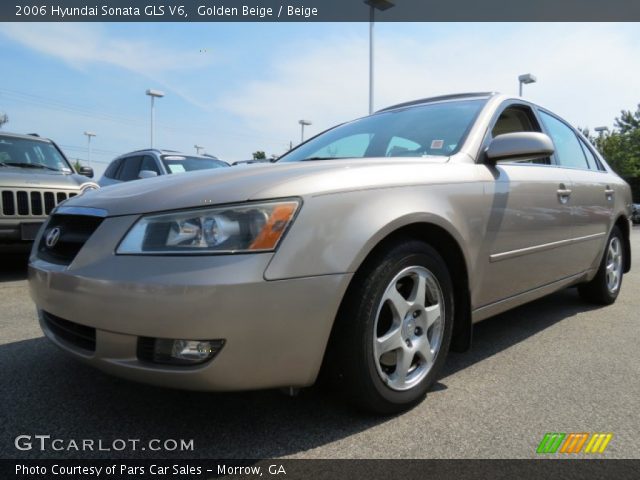 2006 Hyundai Sonata GLS V6 in Golden Beige