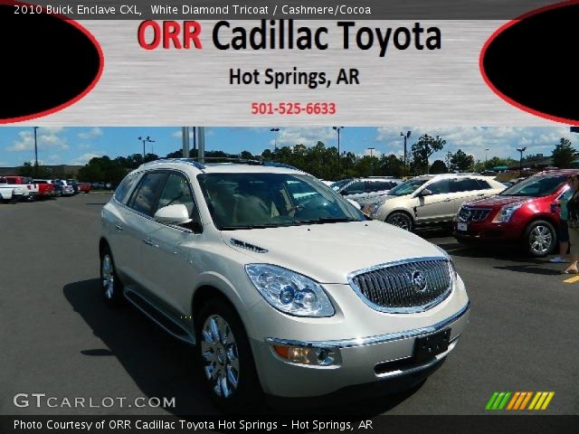 2010 Buick Enclave CXL in White Diamond Tricoat