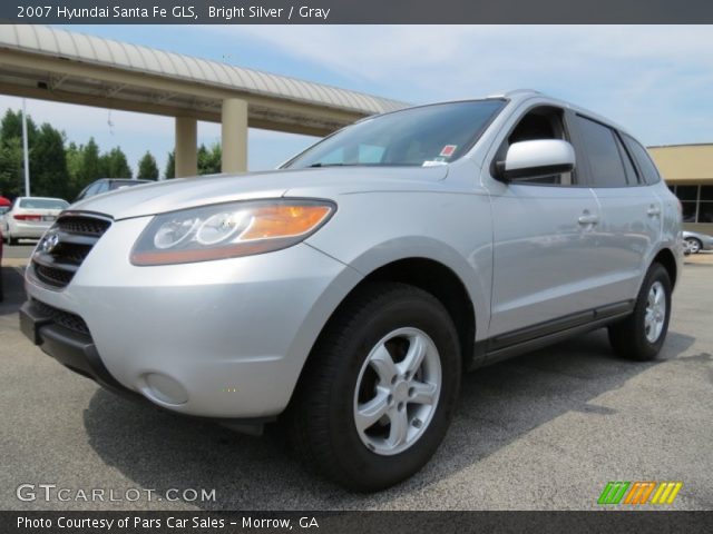 2007 Hyundai Santa Fe GLS in Bright Silver