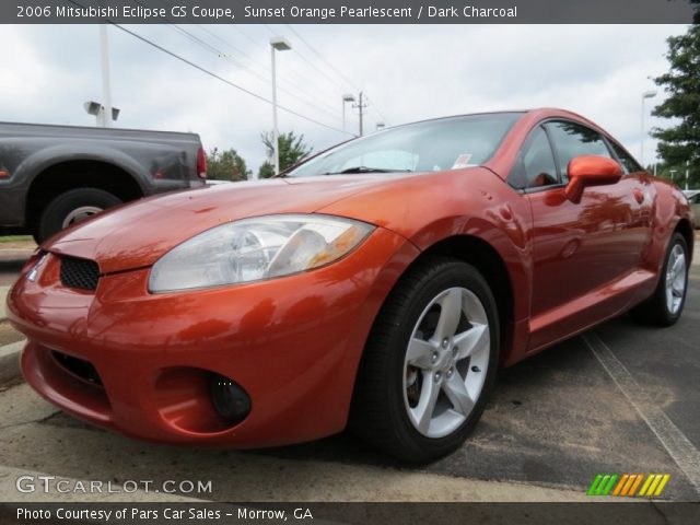 2006 Mitsubishi Eclipse GS Coupe in Sunset Orange Pearlescent