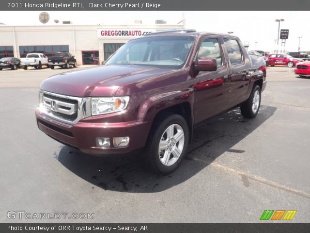 2011 Honda Ridgeline RTL in Dark Cherry Pearl