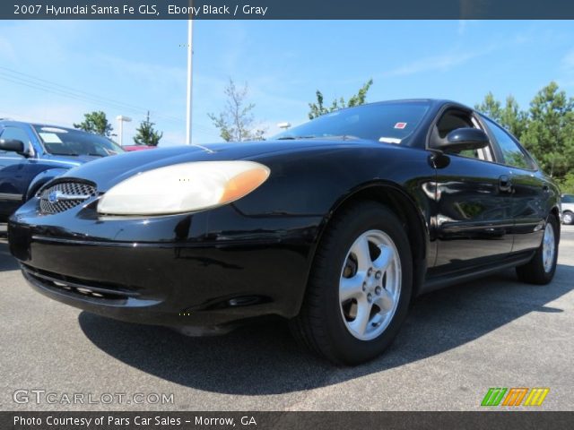 2007 Hyundai Santa Fe GLS in Ebony Black