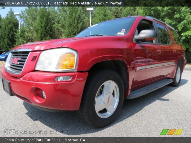 2004 GMC Envoy XUV SLT in Magnetic Red Metallic