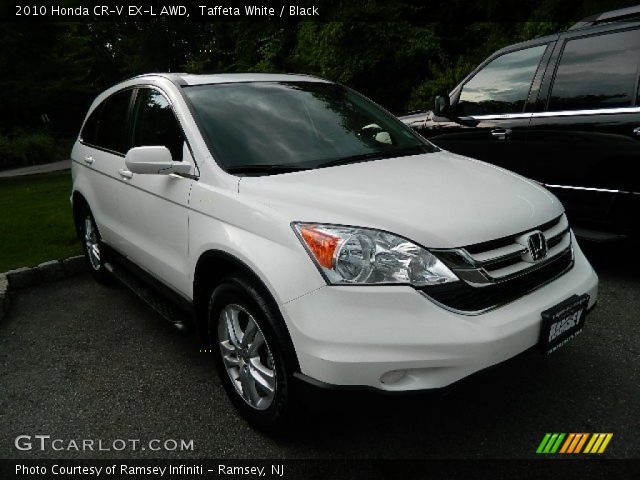 2010 Honda CR-V EX-L AWD in Taffeta White
