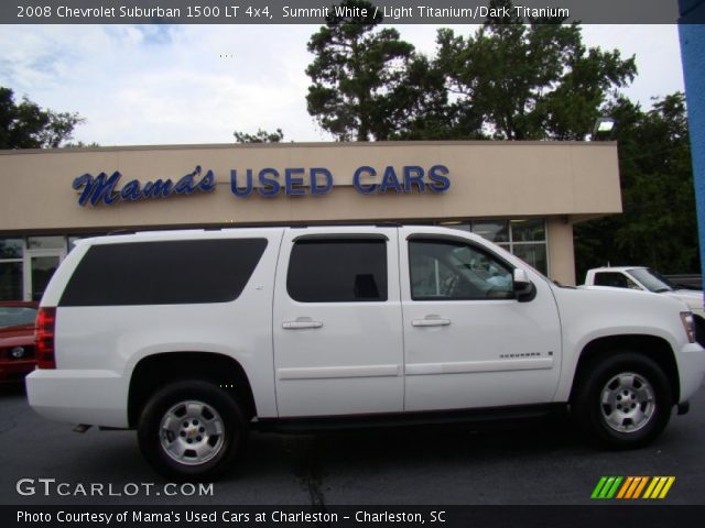 2008 Chevrolet Suburban 1500 LT 4x4 in Summit White
