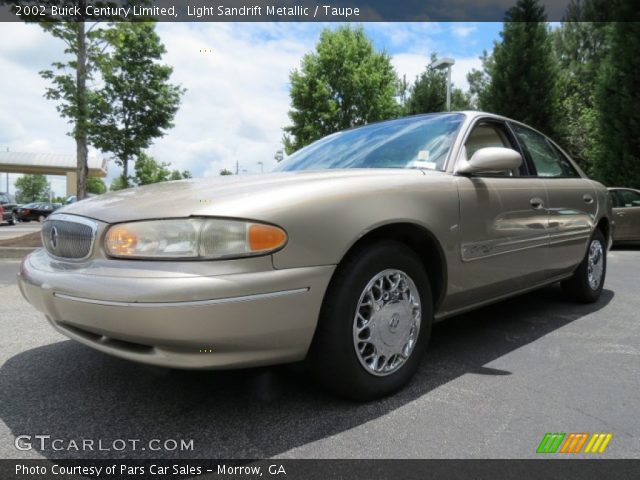 2002 Buick Century Limited in Light Sandrift Metallic