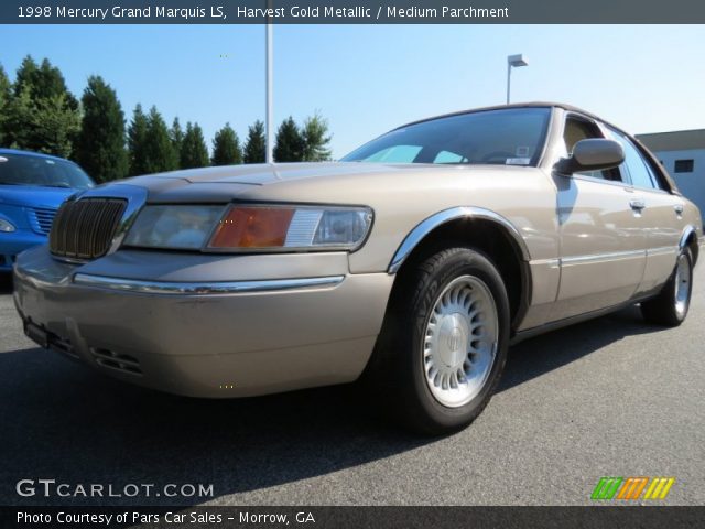 1998 Mercury Grand Marquis LS in Harvest Gold Metallic