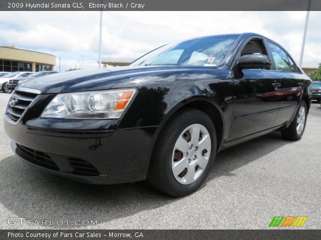 2009 Hyundai Sonata GLS in Ebony Black