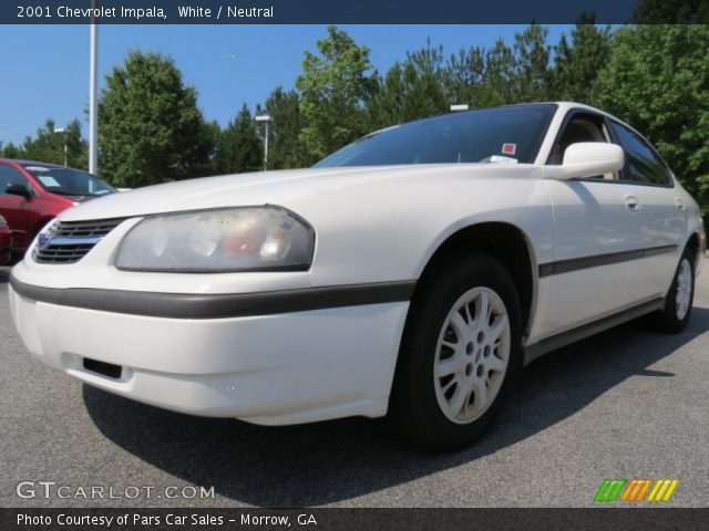 2001 Chevrolet Impala  in White
