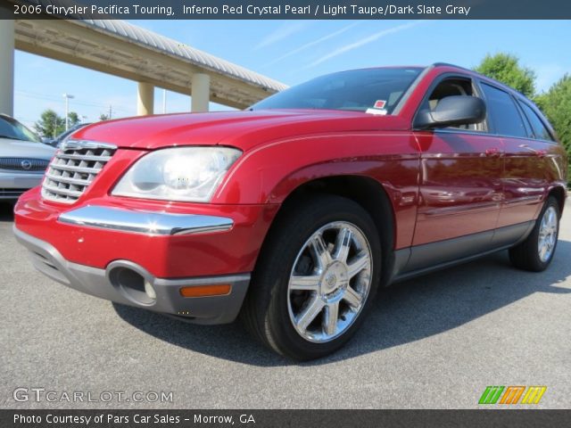2006 Chrysler Pacifica Touring in Inferno Red Crystal Pearl