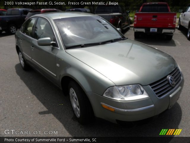 2003 Volkswagen Passat GL Sedan in Fresco Green Metallic