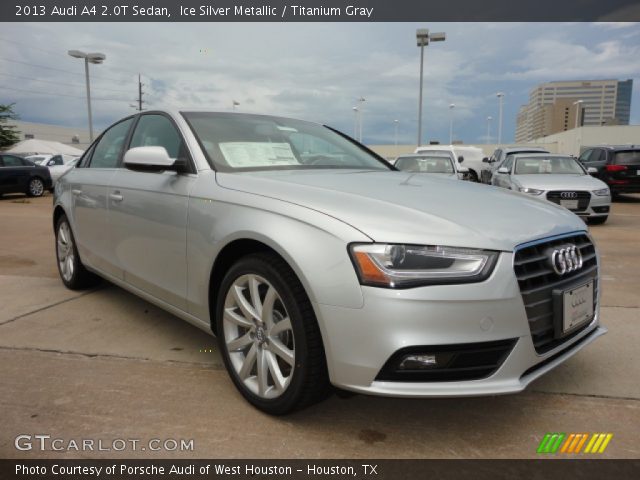 2013 Audi A4 2.0T Sedan in Ice Silver Metallic