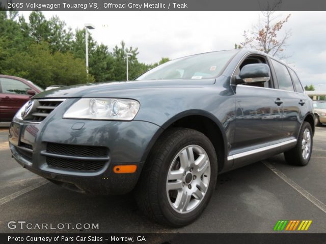 2005 Volkswagen Touareg V8 in Offroad Grey Metallic