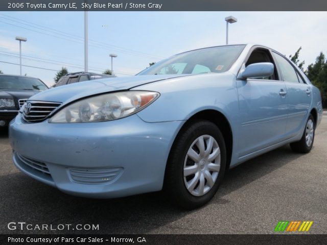 2006 Toyota Camry LE in Sky Blue Pearl