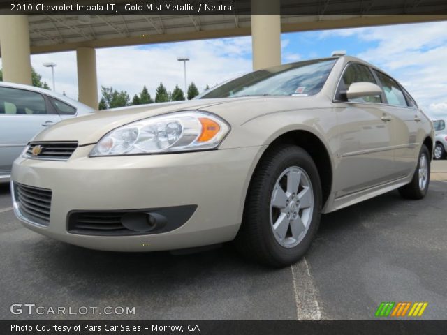 2010 Chevrolet Impala LT in Gold Mist Metallic