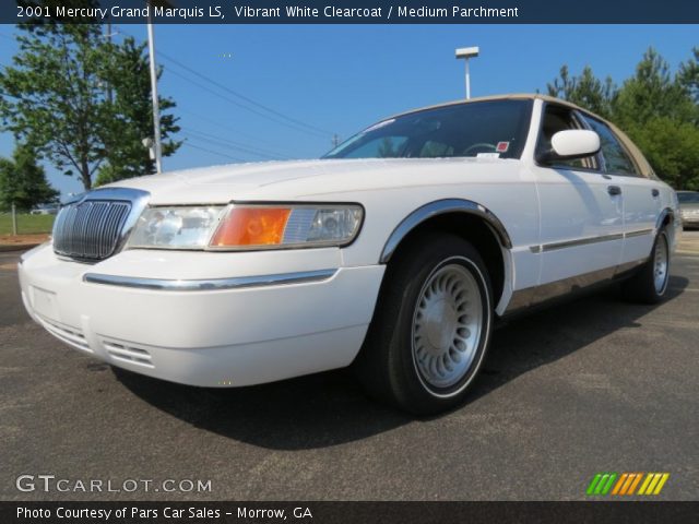 2001 Mercury Grand Marquis LS in Vibrant White Clearcoat