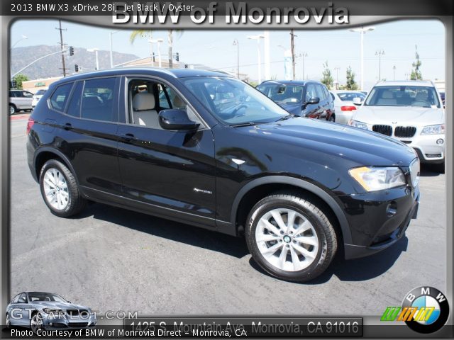 2013 BMW X3 xDrive 28i in Jet Black