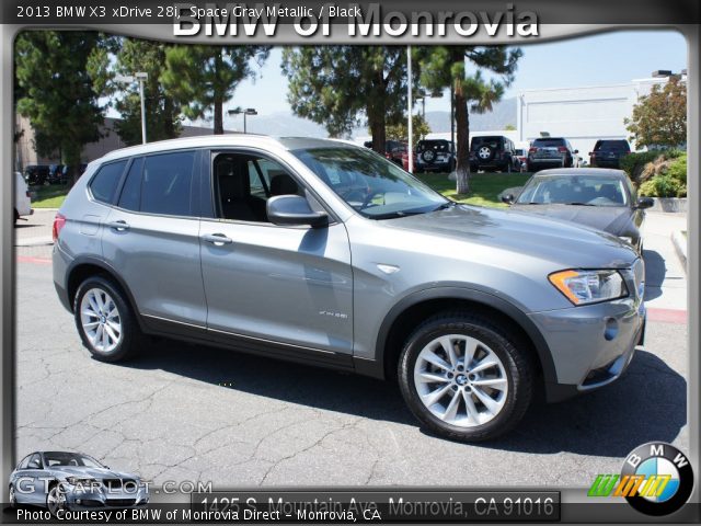 2013 BMW X3 xDrive 28i in Space Gray Metallic