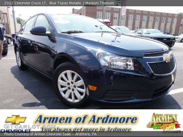 2012 Chevrolet Cruze LT in Blue Topaz Metallic