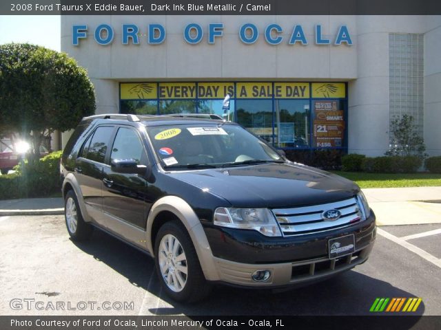 2008 Ford Taurus X Eddie Bauer in Dark Ink Blue Metallic