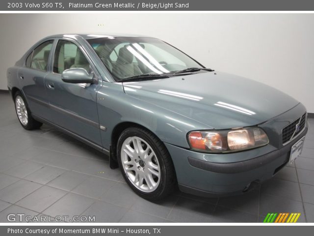 2003 Volvo S60 T5 in Platinum Green Metallic