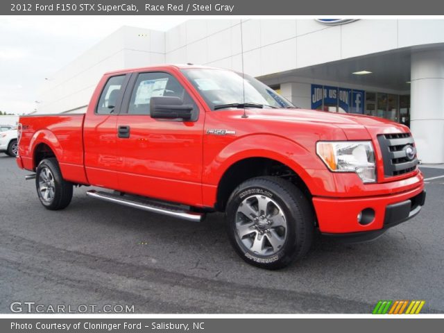 2012 Ford F150 STX SuperCab in Race Red