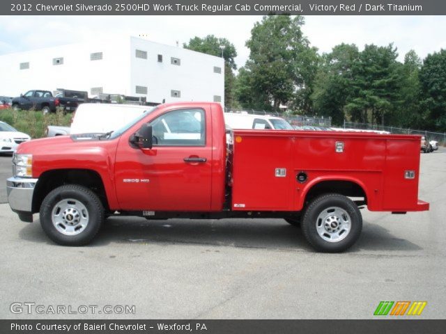 2012 Chevrolet Silverado 2500HD Work Truck Regular Cab Commercial in Victory Red