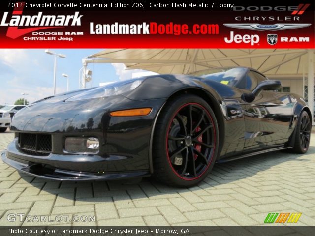 2012 Chevrolet Corvette Centennial Edition Z06 in Carbon Flash Metallic