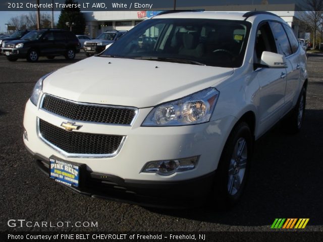2012 Chevrolet Traverse LT AWD in White