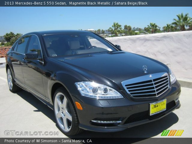 2013 Mercedes-Benz S 550 Sedan in Magnetite Black Metallic