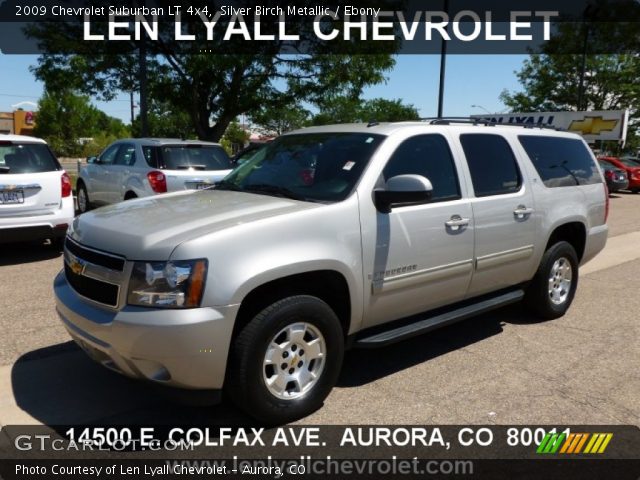 2009 Chevrolet Suburban LT 4x4 in Silver Birch Metallic