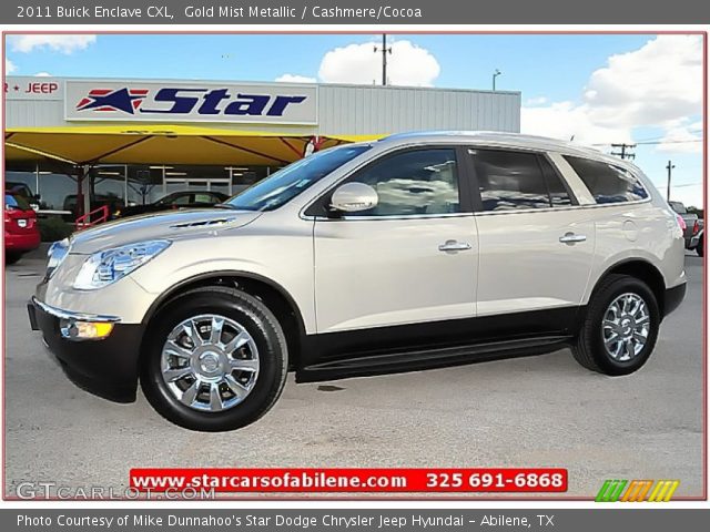 2011 Buick Enclave CXL in Gold Mist Metallic