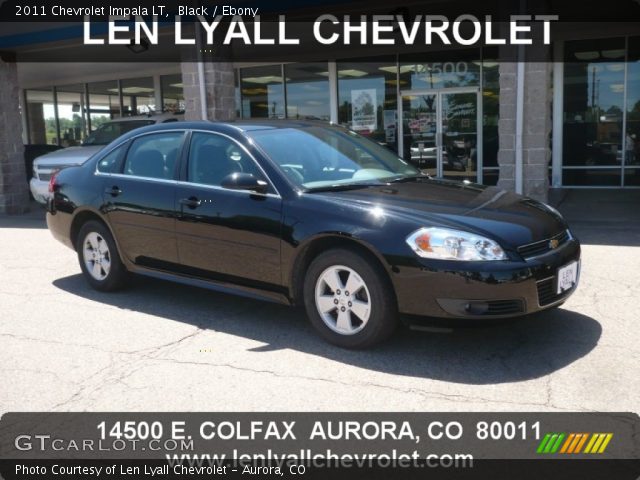 2011 Chevrolet Impala LT in Black