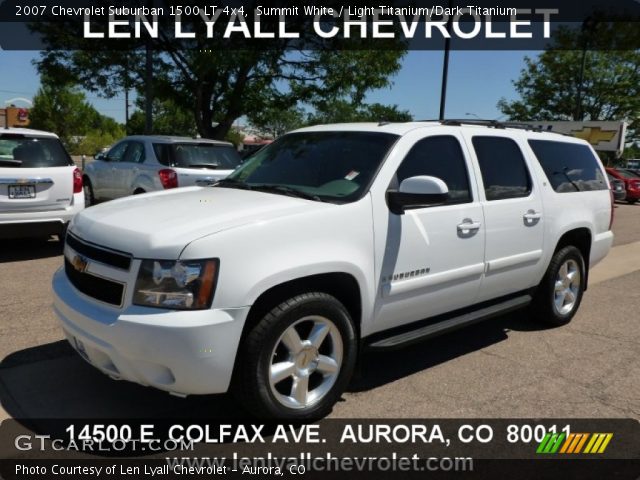 2007 Chevrolet Suburban 1500 LT 4x4 in Summit White