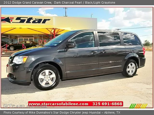 2012 Dodge Grand Caravan Crew in Dark Charcoal Pearl