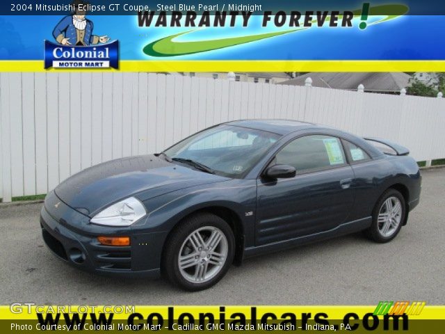 2004 Mitsubishi Eclipse GT Coupe in Steel Blue Pearl