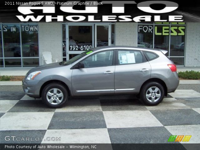 2011 Nissan Rogue S AWD in Platinum Graphite