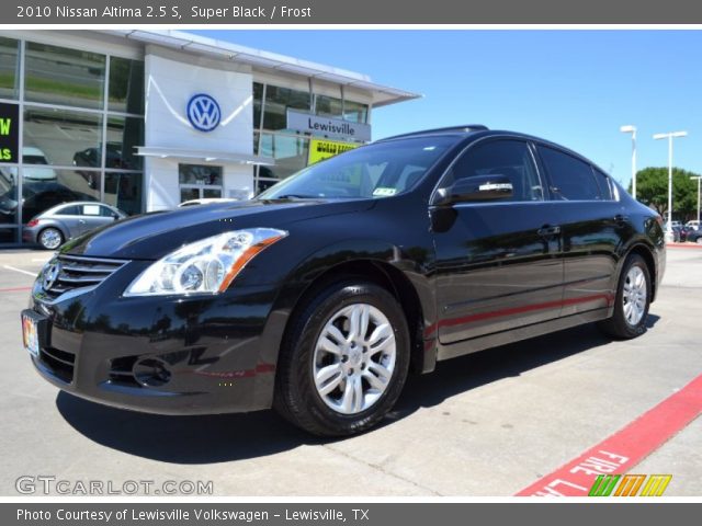 2010 Nissan Altima 2.5 S in Super Black