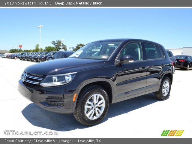 2013 Volkswagen Tiguan S in Deep Black Metallic
