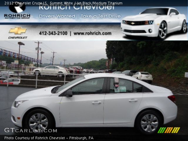 2012 Chevrolet Cruze LS in Summit White