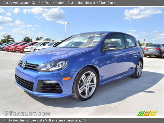 2013 Volkswagen Golf R 2 Door 4Motion in Rising Blue Metallic