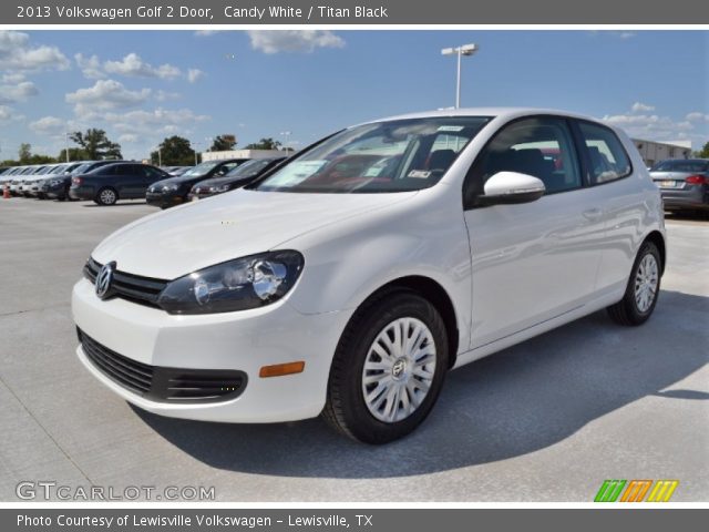2013 Volkswagen Golf 2 Door in Candy White
