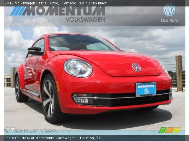 2012 Volkswagen Beetle Turbo in Tornado Red