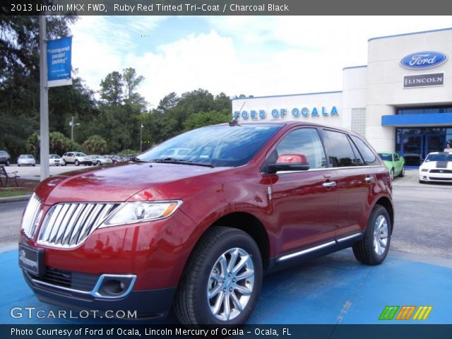 2013 Lincoln MKX FWD in Ruby Red Tinted Tri-Coat